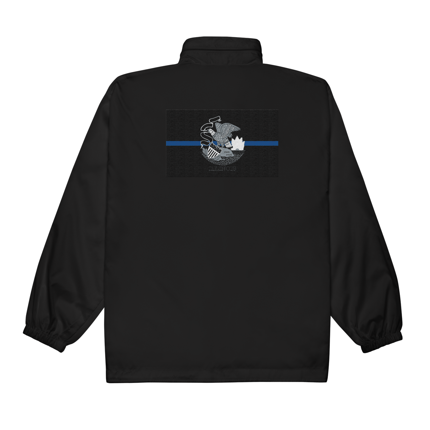 Thin Blue Line - Illinois - Windbreaker