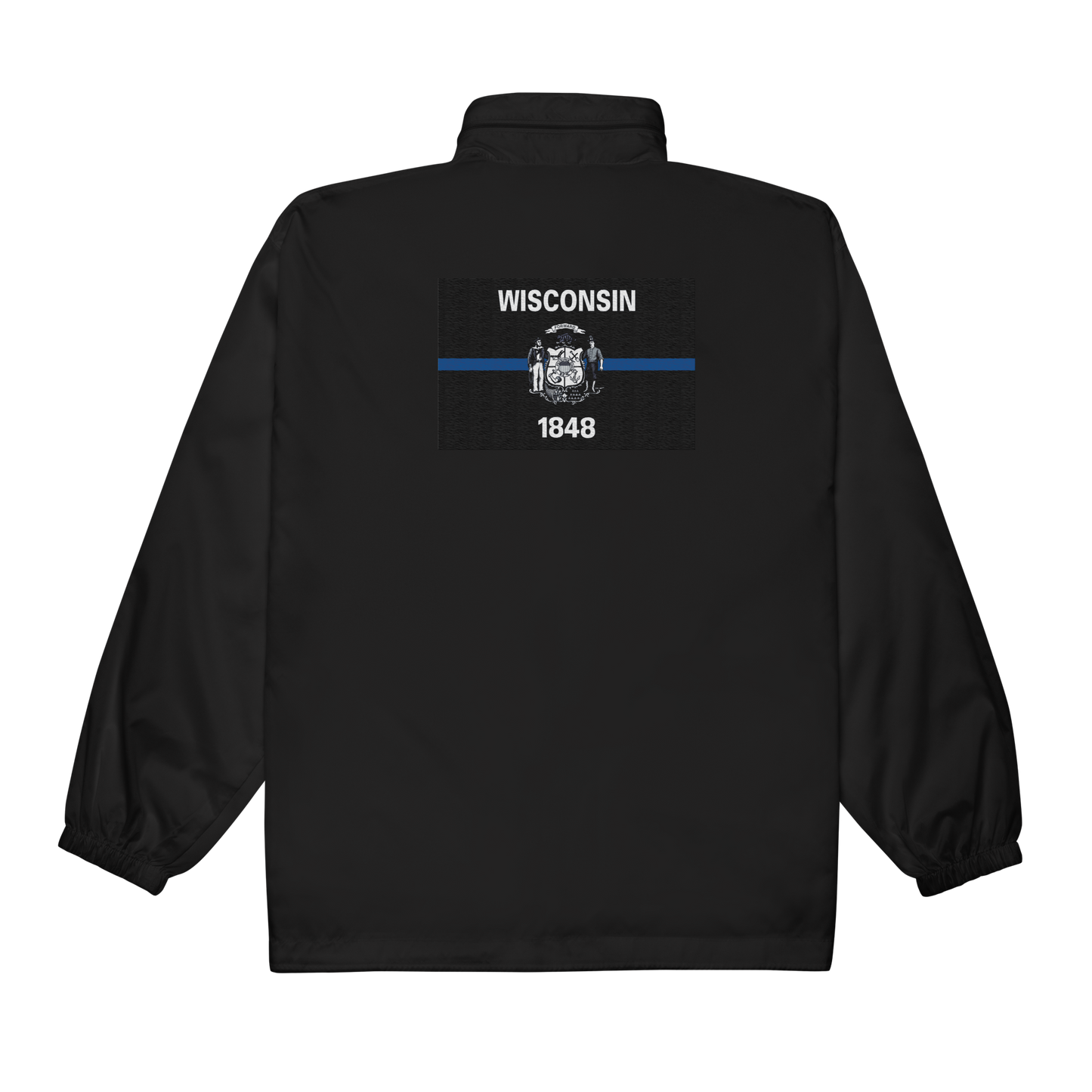 Thin Blue Line - Wisconsin - Windbreaker