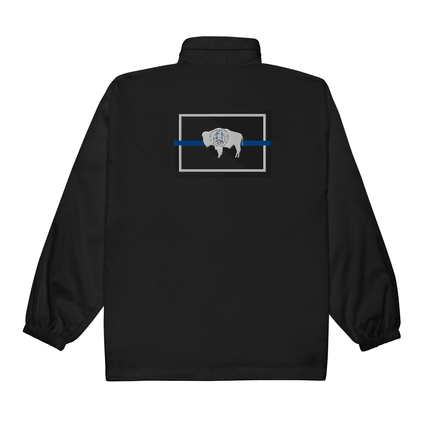 Thin Blue Line - Wyoming - Windbreaker