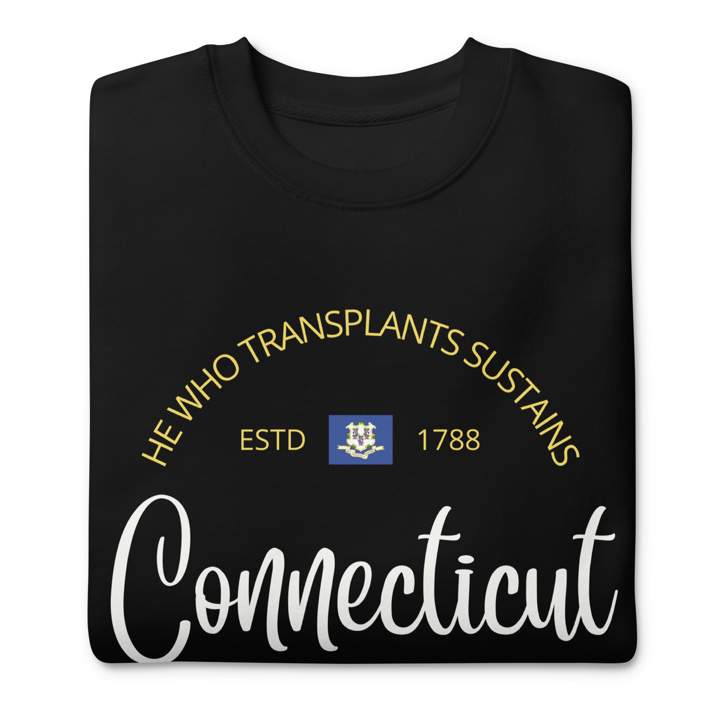 Connecticut - Motto Sweatshirt