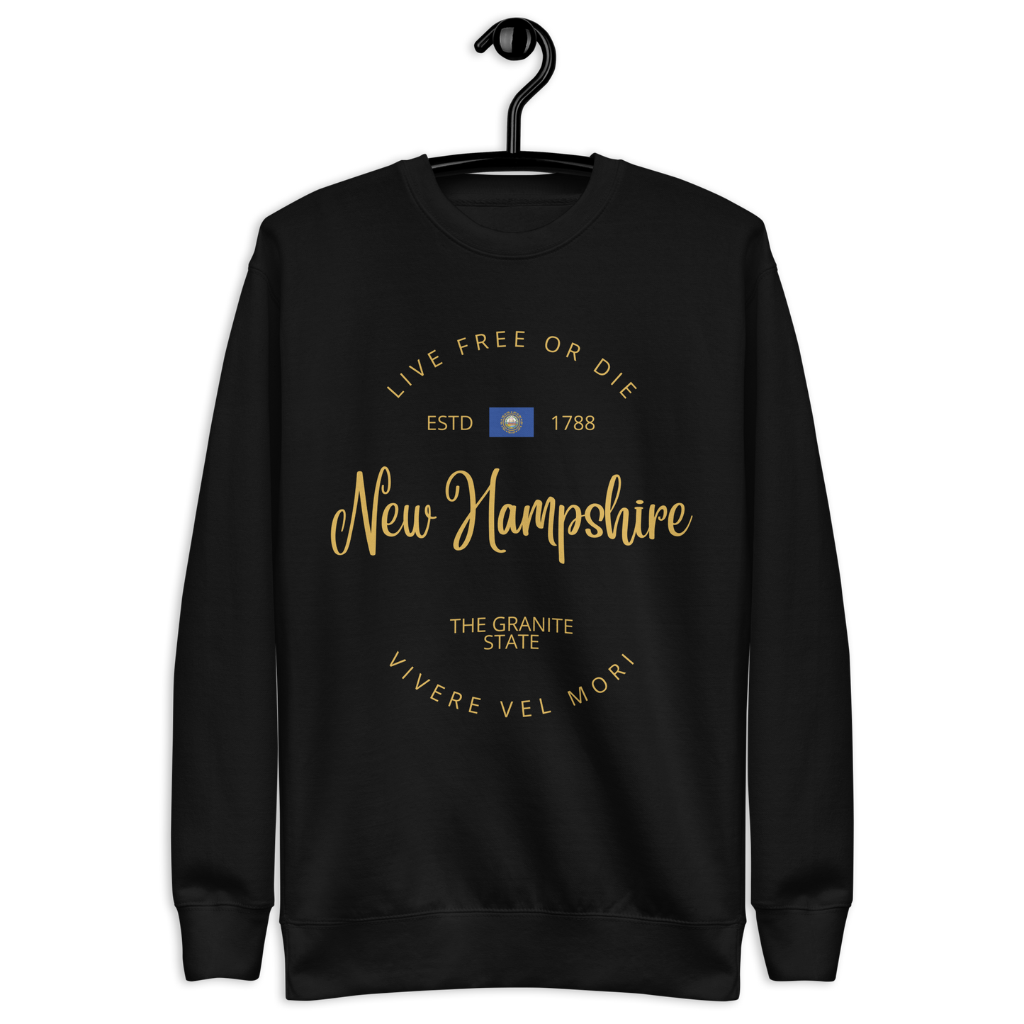 New Hampshire - Motto Sweatshirt