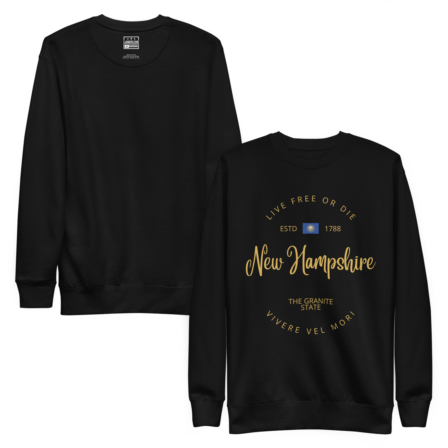 New Hampshire - Motto Sweatshirt