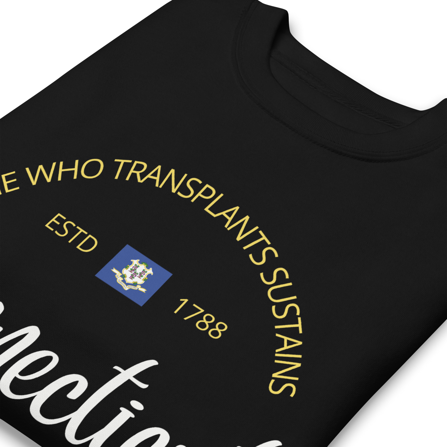 Connecticut - Motto Sweatshirt