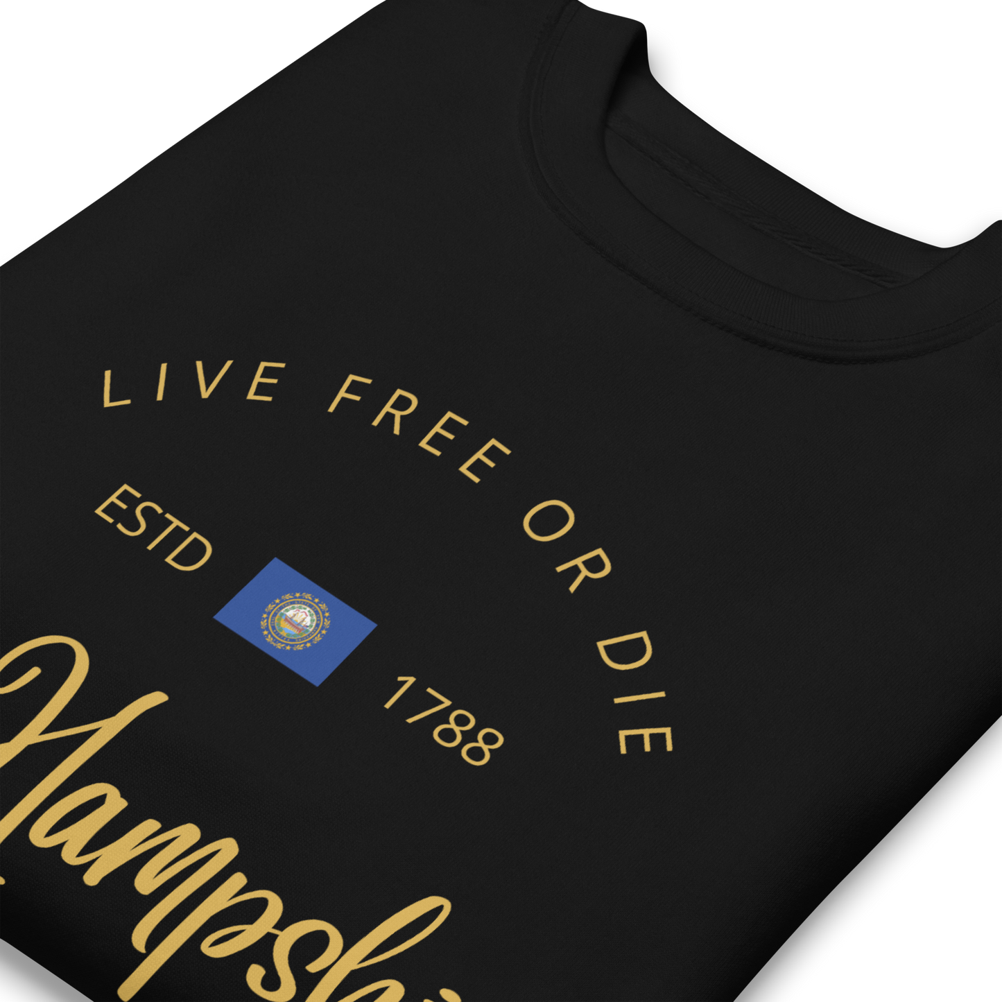 New Hampshire - Motto Sweatshirt