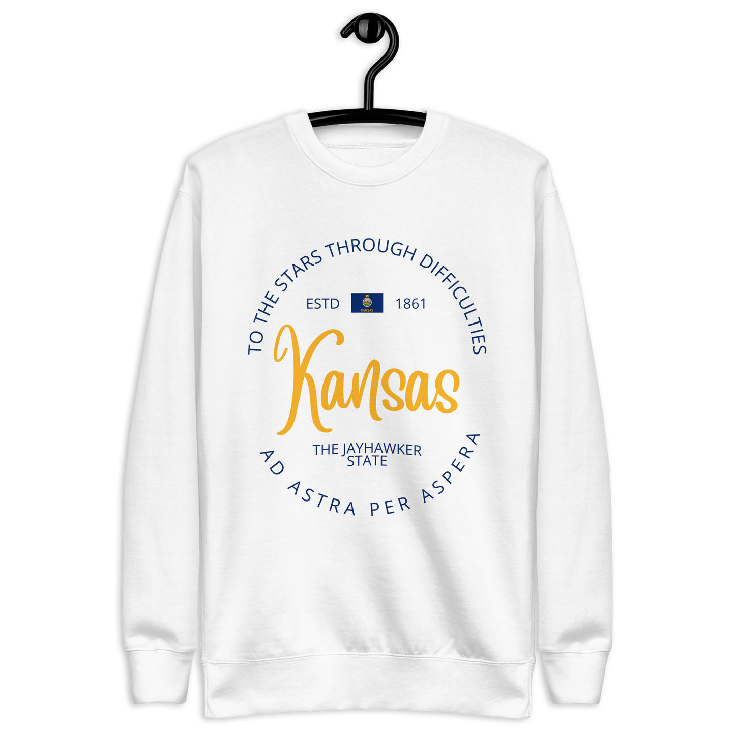 Kansas - Motto Sweatshirt