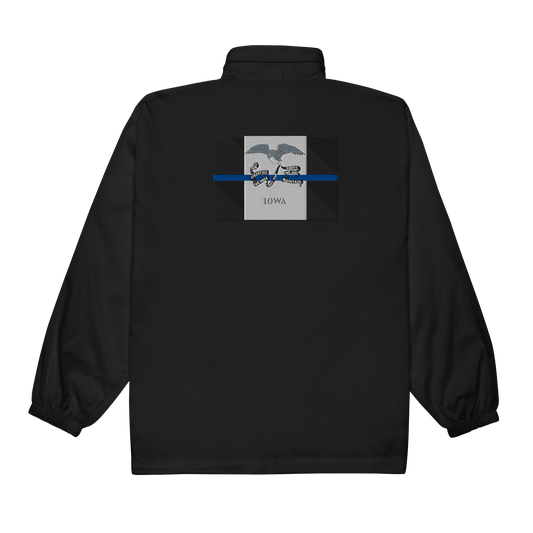 Thin Blue Line - Iowa - Windbreaker