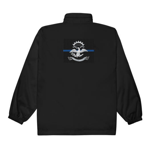 Thin Blue Line - North Dakota - Windbreaker