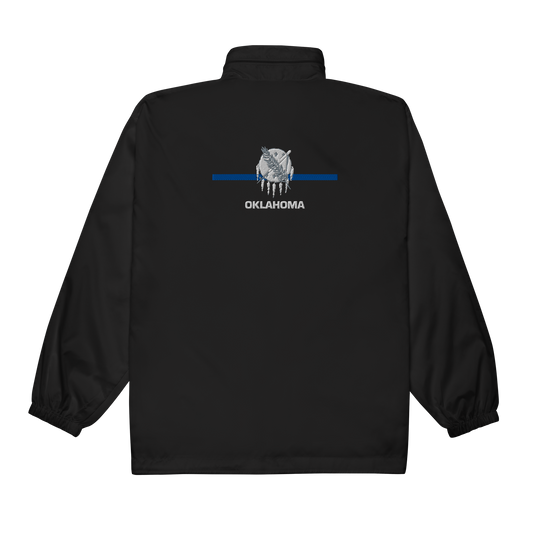 Thin Blue Line - Oklahoma - Windbreaker