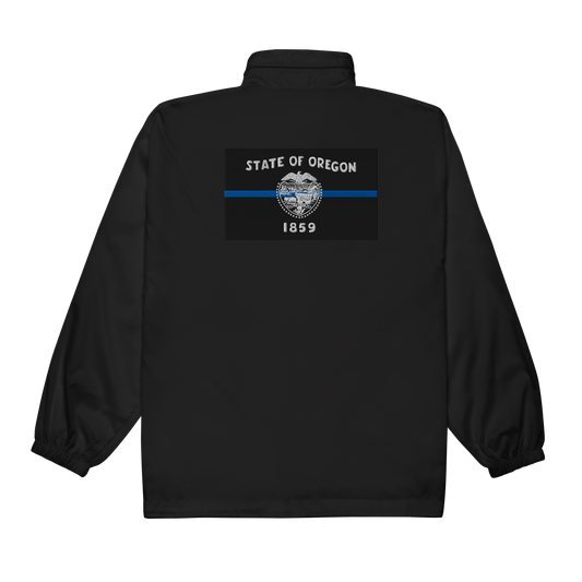 Thin Blue Line - Oregon - Windbreaker