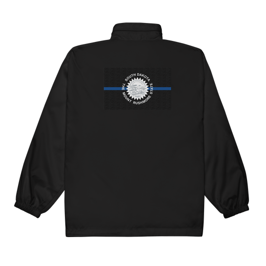 Thin Blue Line - South Dakota - Windbreaker